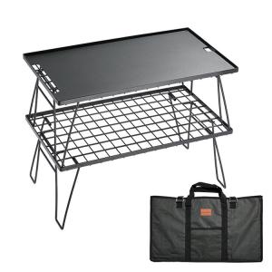China Outdoor Folding Lightweight Portable Aluminum Metal Bamboo Table for Hiking and Camping factory