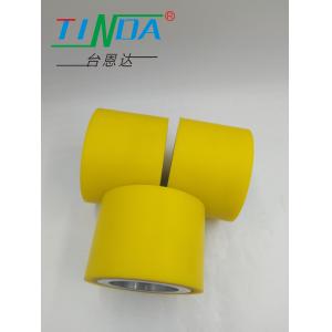 Custom Polyurethane Rubber Roller Wheels With Low Noise Level