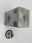 403352 Swing Cylinder Connecting Valve Block New Silver Concrete Pump Spare