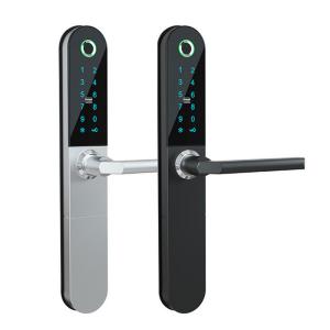 China TT Smartlife Security Fingerprint Wifi Smart Door Lock With Keypad factory