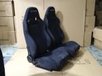 Adjustable Racing Style Car Seats , Automotive Racing Seats Suede Material