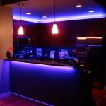 Led flexible strip decoration