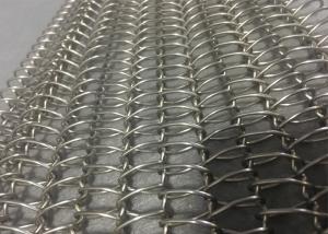 China Glass Annealing Balanced Conveyor Wire Mesh Belts Corrosion Resistance Friction Drive factory