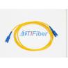 Buy cheap Network Simplex Patch Cord With OFNP Jacket Cable Single Mode Fiber Cable from wholesalers