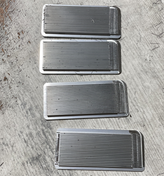 Anodized Heat Sink Aluminum Extrusion CNC Machining 6061-T6