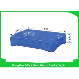 Warehouse Large Plastic Storage Boxes , Space Saving Stackable Plastic Bins