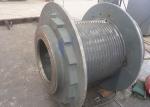 Q355D Steel 300m Cable Winding Drum, Main Components Of Tower Crane