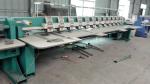 9 Needles 12 Head Tajima Used Embroidery Machines 3 Phases STKN-912