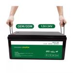 12V 200ah lifepo4 battery Deep Cycle RV Battery Rechargeable Li Ion For A