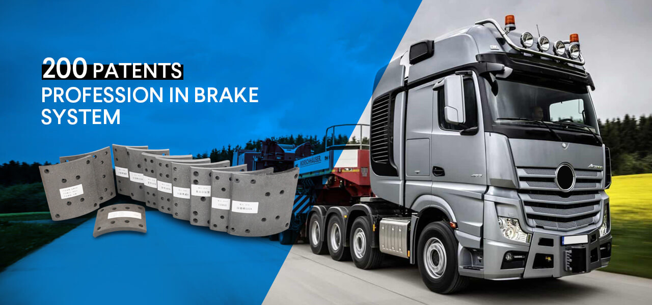 IATF16949 Friction 0.35 0.45 100000km Drum Brake Linings For Truck