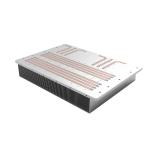 Customized Aluminum Heatpipe Water Cooling Block Heatsink 4 Heat Pipe