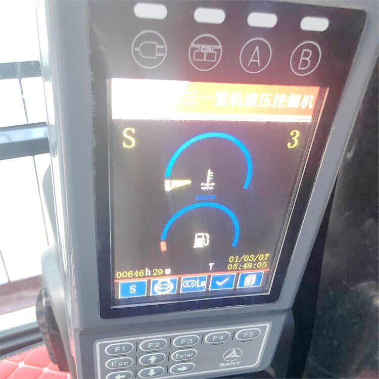 13000 KG Used Sany SY135C Excavator Original Design Hydraulic Pump Earth-Moving Machinery