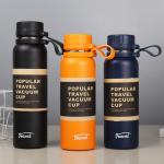 Custom Double Wall Vacuum Stainless Steel Water Bottle Tumbler With Lids