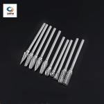 High Hardness Tungsten Carbide Burr Bits For Machining Iron , Steel Casting