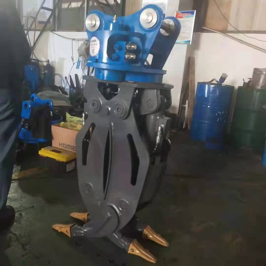 Customizable Excavator Attachments Multifunctional Spare Parts Rotating Log Grapple