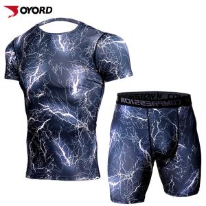 China Gym Custom Rash Vests Non Harmful Chemical Material Odor Resistant factory