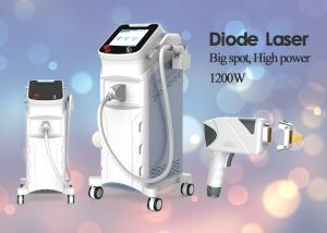 China 1200W Painless 755nm 808nm 1064nm Diode Laser Hair Removal Machine 30 - 300ms Pulse Duration factory