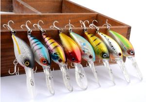 China 12.5G 10CM Rock Fat Salmon Bait 4 Plastic Lures For Sea Fishing Hard factory