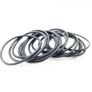 China Black Durable FKM NBR EPDM Silicone Rubber O Rings for Various Applications factory