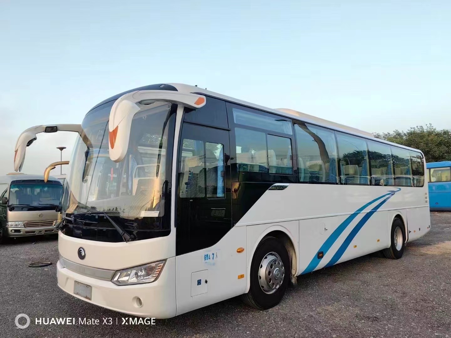 Manual Transmission Euro 3 Electric Bus 46-50 Seats for State Tourism Market