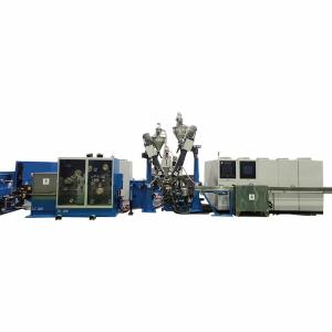 China Physical Foaming Lan Insulation Cable Extrusion Machine High Speed Tandem Line factory