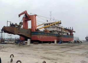 China 32 Inch Large Dig Deep Cutter Suction Dredger Cummins 1864kw Engine factory