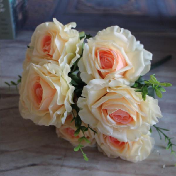 UVG FLRS46-2 Flowers Artificial Wedding Decoration Centerpieces Red Velvet Rose