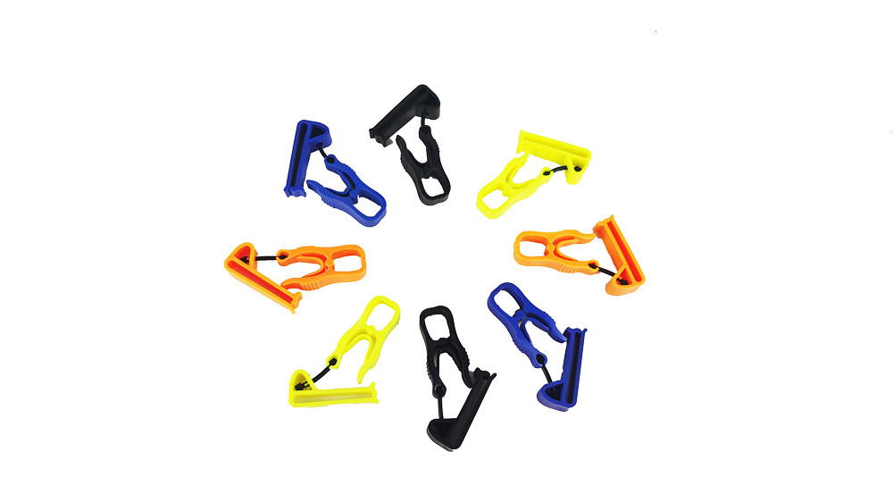 Home Office Plastic Glove Clips Secure Long Lasting