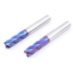 Tungsten Steel Milling Cutter 1mm - 20mm For Heat Treated Steel Processing
