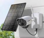 2 Lens 8MP 4K Wireless North America 4G LTE Solar Power Surveillance Security