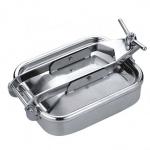 Hight 90mm-100mm Widely Used Sanitary 304/316L Stainless Steel Circular Manhole