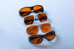 Q Switched GTY UV Laser Safety Glasses 532nm 1064nm CE EN207 Approved
