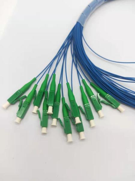 Single / Multi Mode Fiber Optic Pigtail , Pigtail Patch Cord For Wide Area