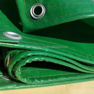 China 300G PVC Tarpaulin Fabric for Tent Durable and Waterproof Nonwoven Material factory