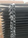 Customized Black Zinc Steel Metal Garrison Fence Panels Maintenance Free