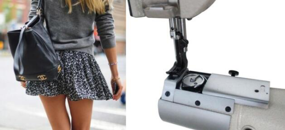 Long Arm Single Needle Cylinder Bed Compound Feed Walking Foot Heavy Duty Leather Sewing Machine