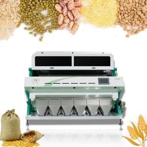 High Speed 6 Chute RGB Rice Macadamia Coffee beans Color Sorting Machine with CE