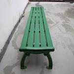 Waterproof Plastic Wooden Bench , Anti Rust Durable Wooden Garden Bench Seat