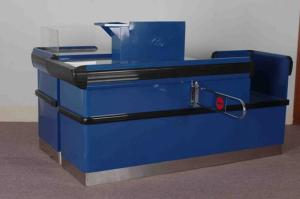 China Professional Supermarket Checkout Counter Powder Coating Surface Treatment factory