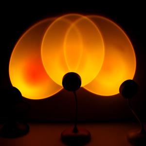 China Indoor Sunset Projection LED Light Atmosphere USB Energy Saving factory