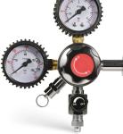 110V/220V Dual Stage Beer CO2 Keg Regulator with Safety Pressure Valve and