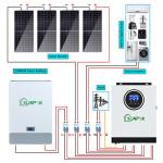 Sunpok Hybrid Solar System Kit 10kw 20kw Revolutionize Home & Business Energy