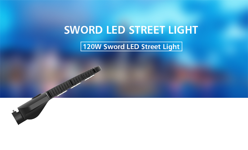 Aluminium Modular Zigbee system IP66 120W LED Street Light