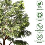 Wind Resistance Fake Landscape Trees Senegal Acacia For Party Decor