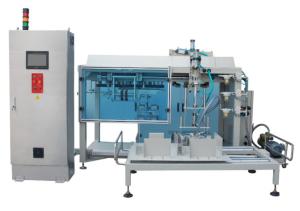 China Automatic Bag Filling And Sealing Machine Spice Pouch Packing Machine factory