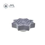 Flower Shaped Zamac Perfume Cap For High End Niche Brand Customized