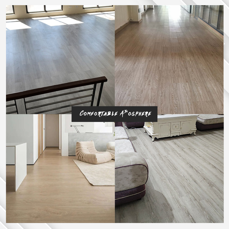 Easy Install Piso SPC Engineered Solid Wood Flooring Laminate Floor Spc Flooring Click Vinyl Stone Pvc Composite