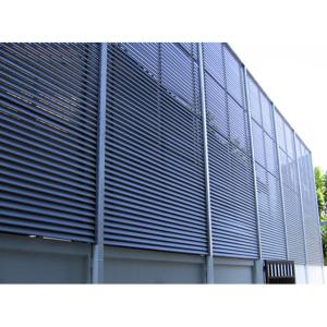 China Thin Plate Handling Dining Sliding Louver Window For Residential factory