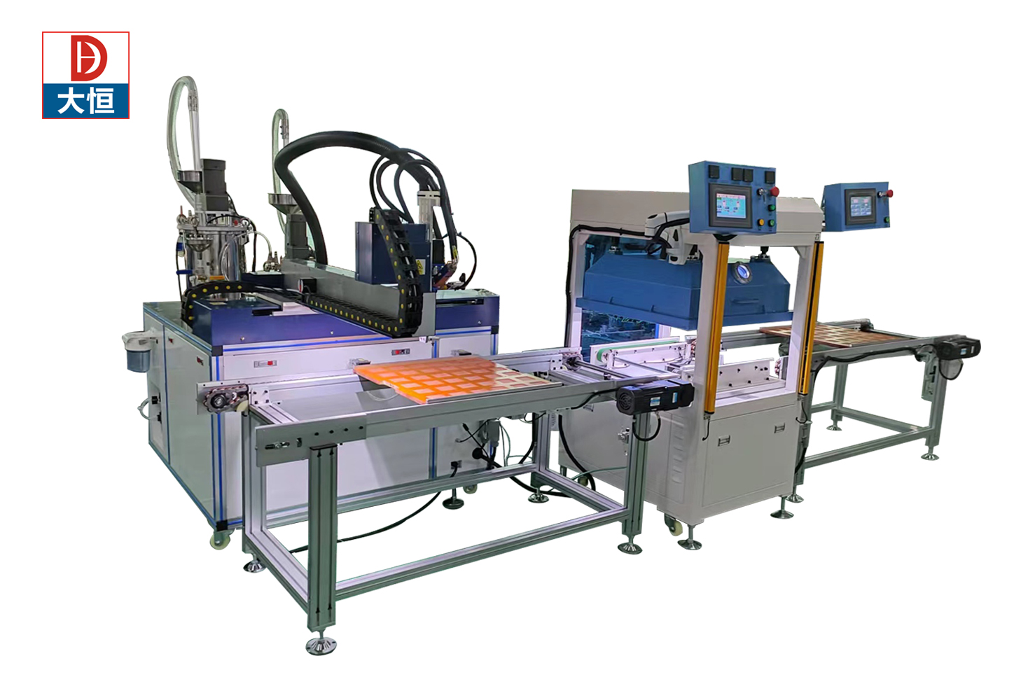 Streamlined Epoxy Resin Dispensing Machine Drying Machine for Manufacturing Plant