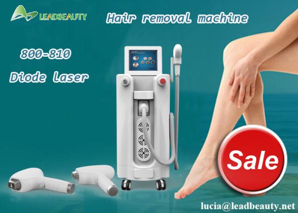 12*20mm Pigmentation Skin 808/810nm Professional Hair Removal Machine 10 Germany